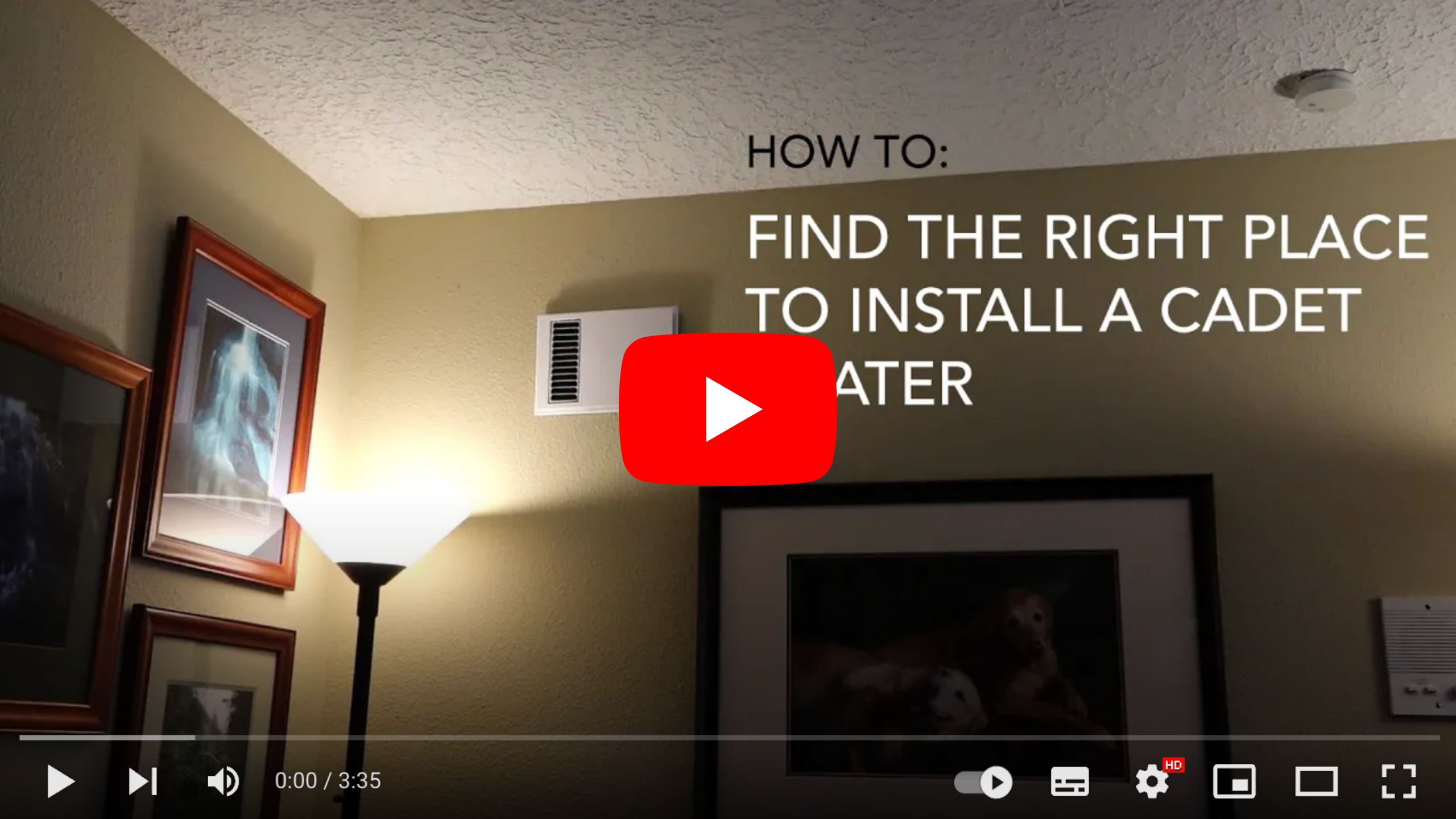 Find The Right Place To Install Your Heater